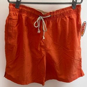 Sand N Sun Orange Swim Trunks XL (40/42)